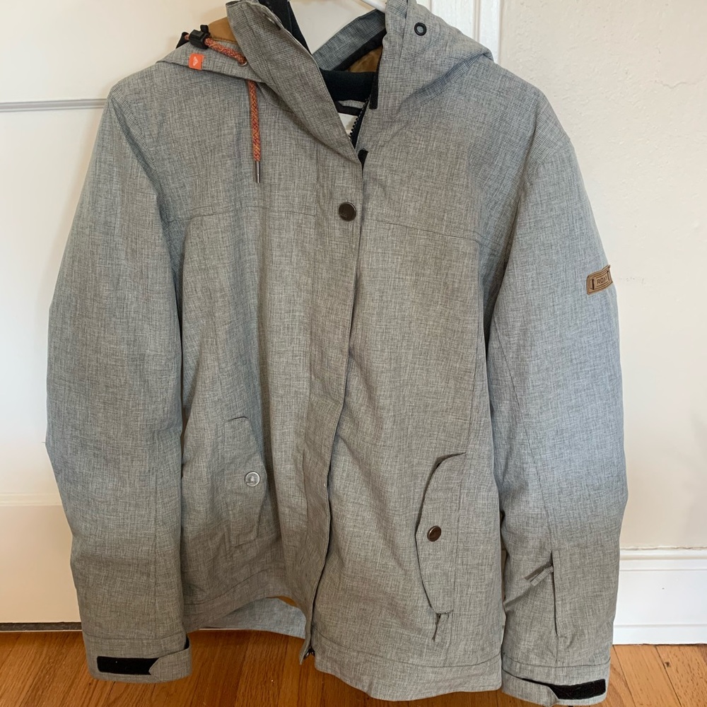 Grey Roxy ski/snowboard coat